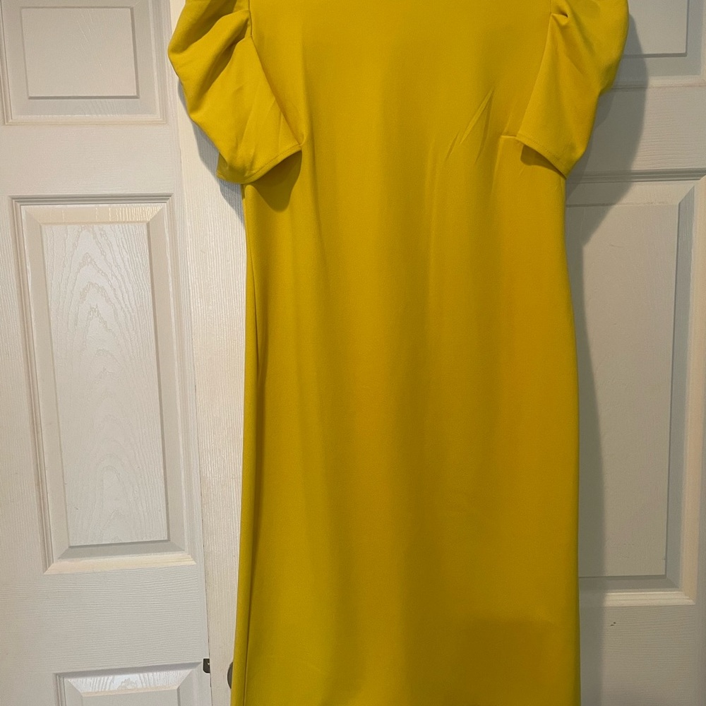 Yellow dress